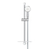 [27609001] 24" Shower Slide Bar Kit - 4 Sprays, 2.5 gpm - GROHE StarLight Chrome