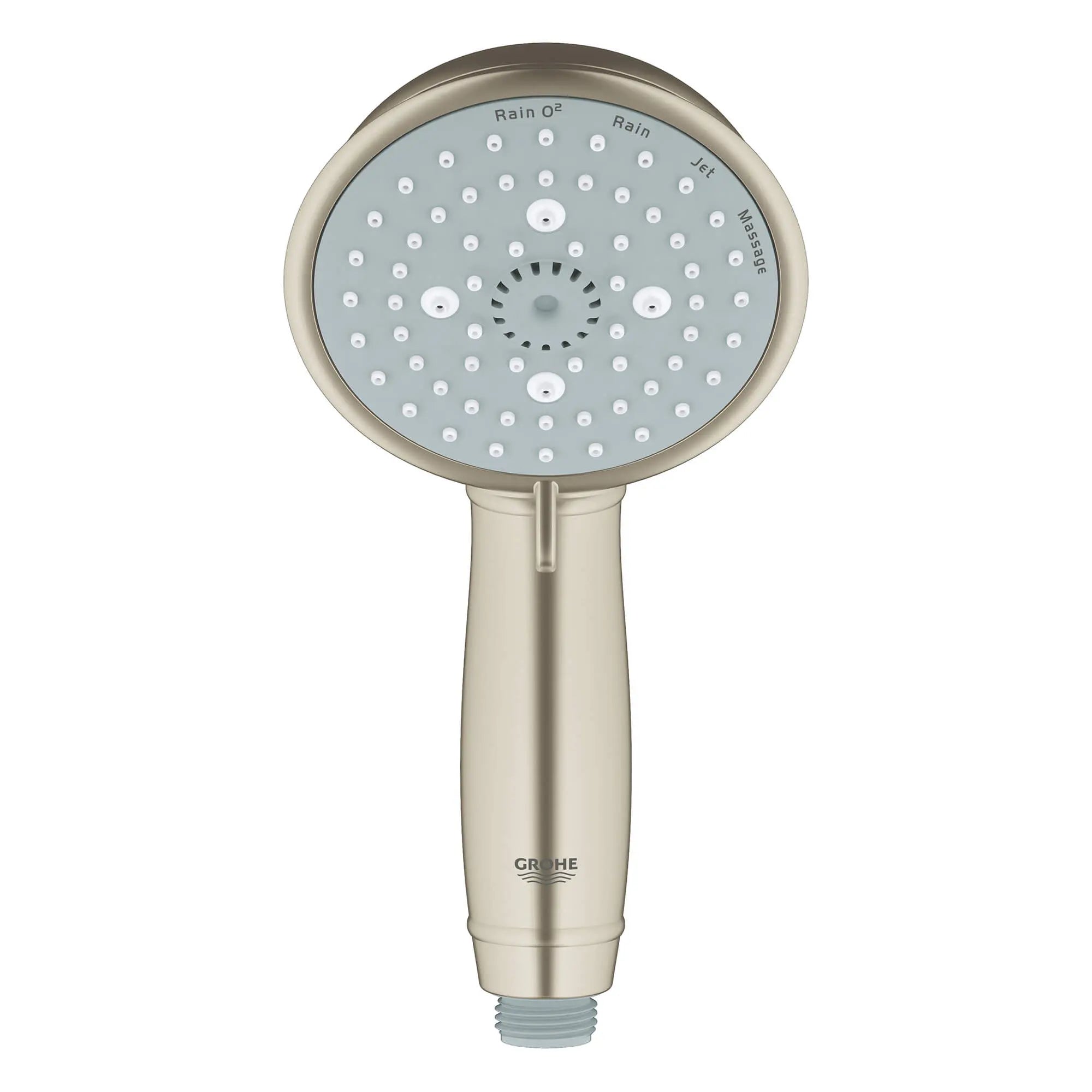 Pomme de douche à 4 modes de pulvérisation // NICKEL BROSSÉ INFINITYFINISH // 1159_27608en0-hand-shower-4-sprays-enviro-1_0_CDNwebp.webp