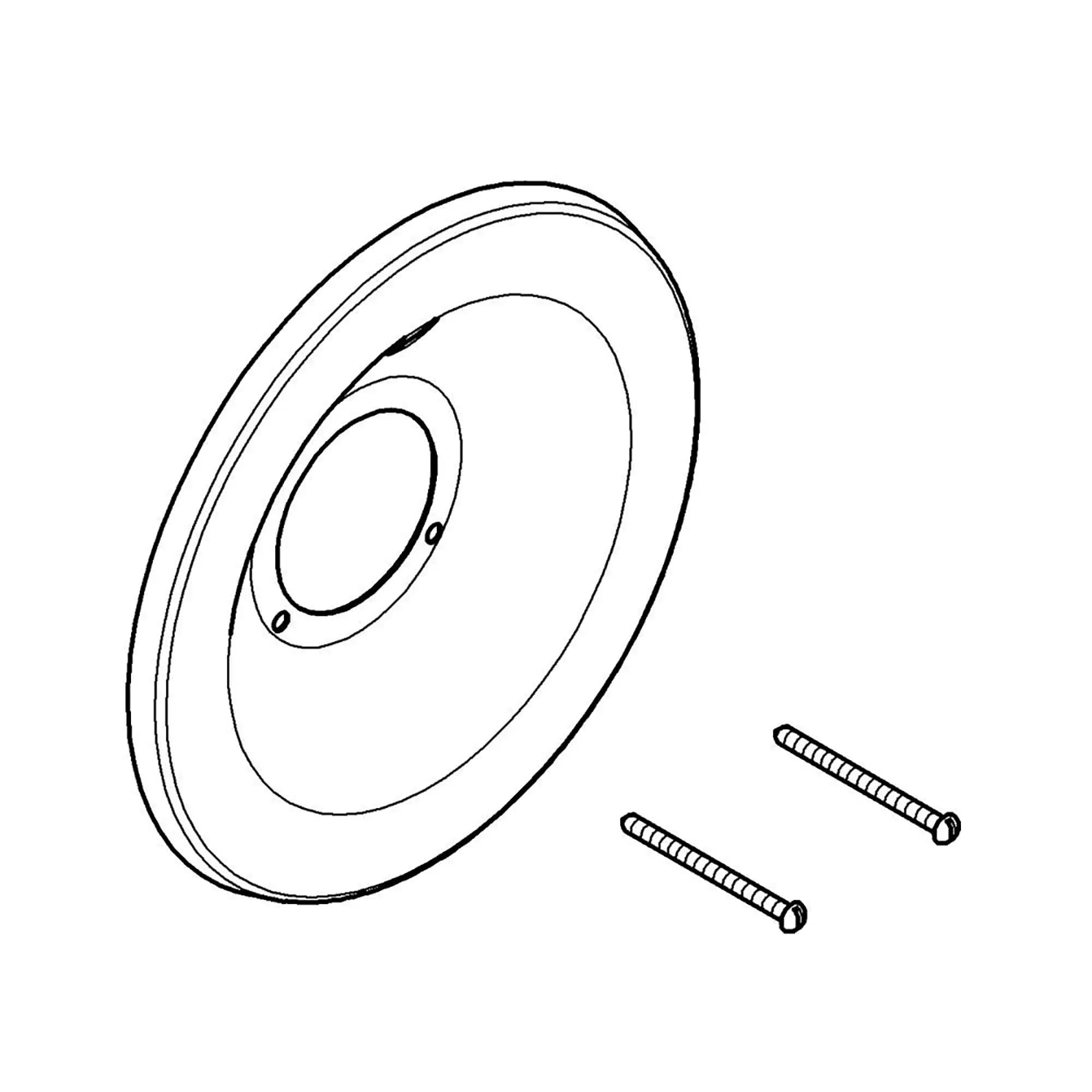 Escutcheon Ø 170 mm // CHROME STARLIGHT GROHE // 11787_07533000-Escutcheon_6_3_4_0_CDNwebp.webp