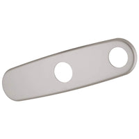 [07555AV0] 10" Two-Hole Escutcheon - GROHE StarLight Chrome