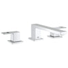 [117982] 3-Hole 2-Handle Deck Mount Roman Tub Faucet - GROHE StarLight Chrome