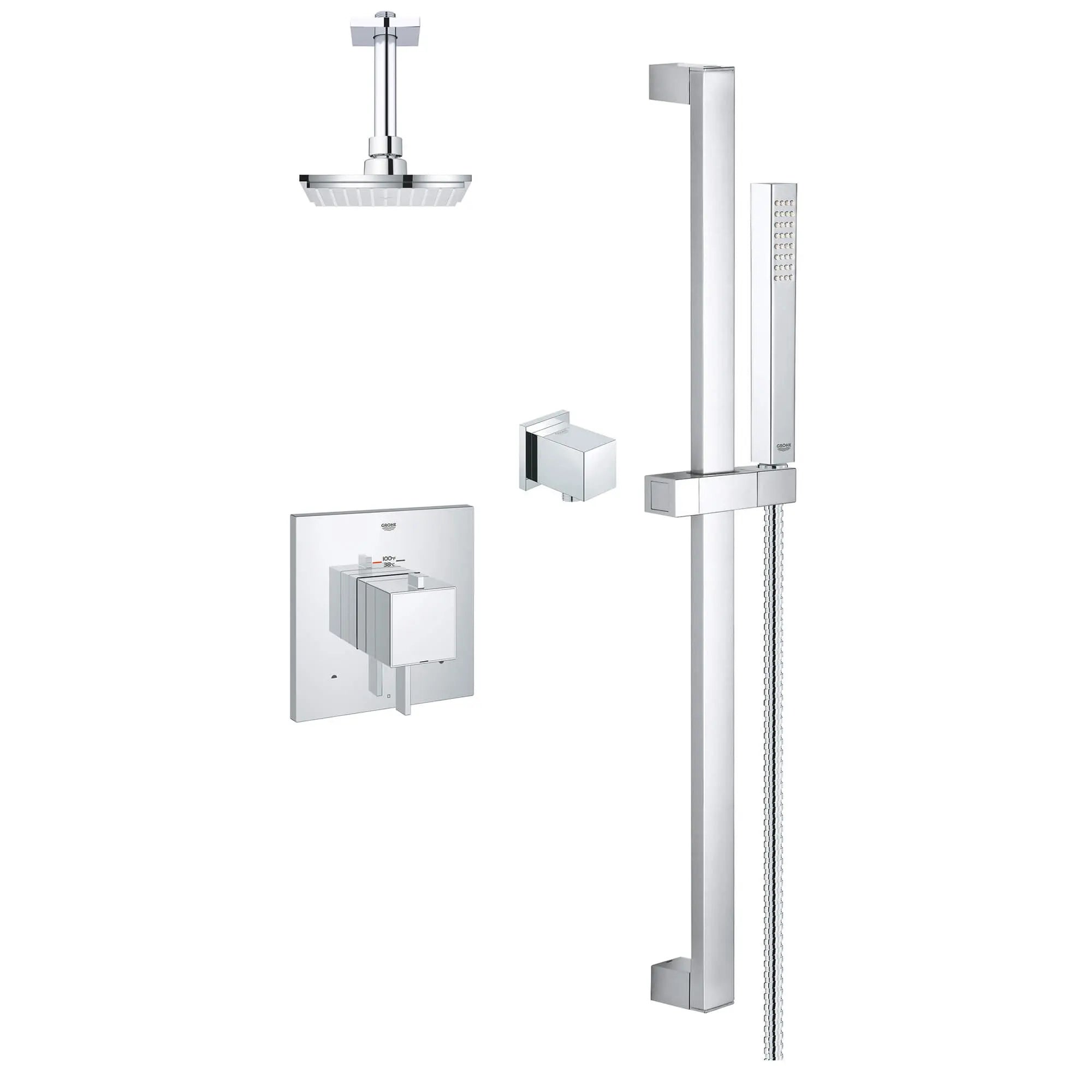 Ensemble de douche thermostatique moderne et carrée à deux fonctions // #N/A // 11891_118050-modern-sq-thm-dual-fn-shower-kit-starlight-chrome_0_CDNwebp.webp