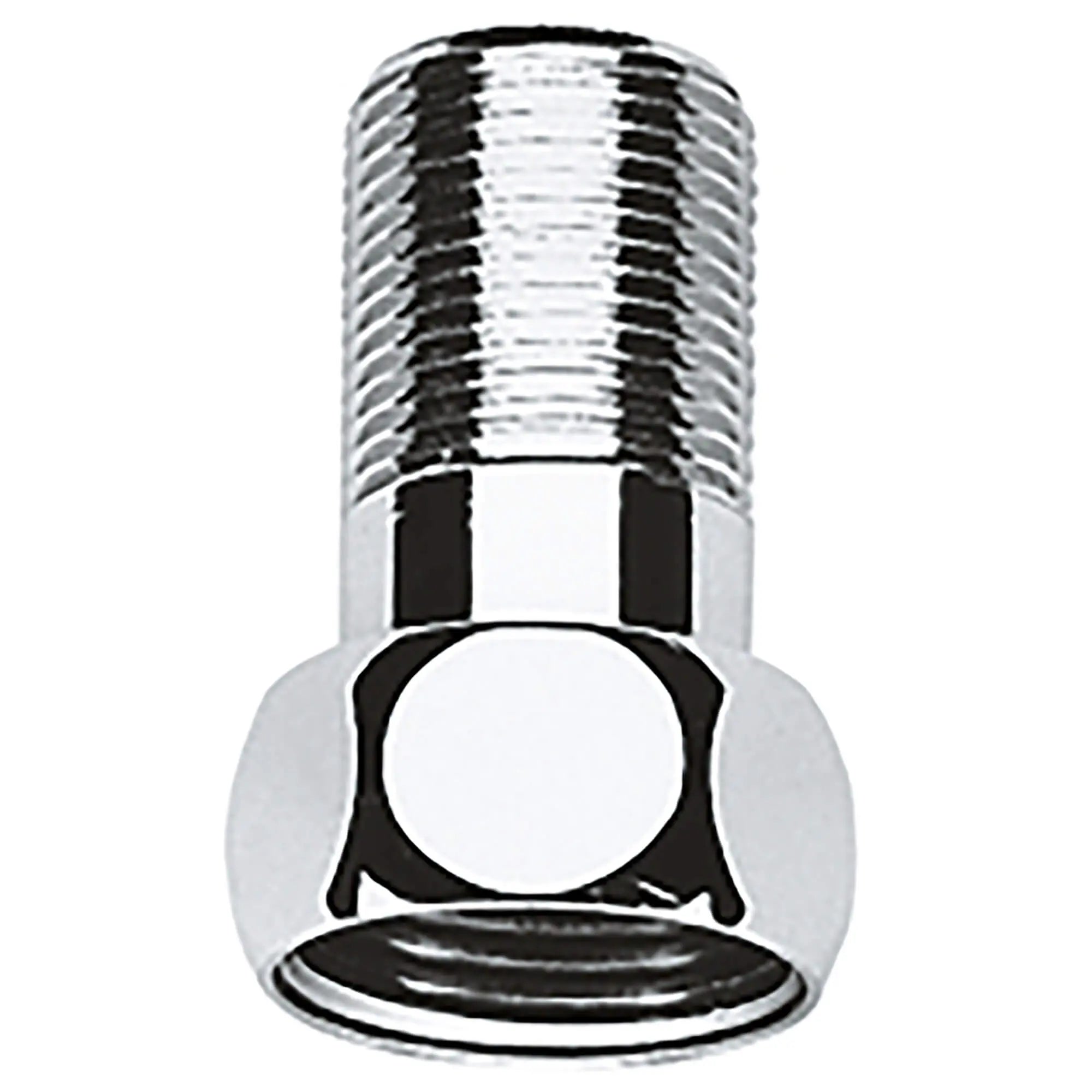 Raccord droit (1 1?4 po avec écrou de 1 1?2 po) // CHROME STARLIGHT GROHE // 11918_12424000-straight-union-1-14-inch-with-1-12-inch-nut-starlight-chrome-3_0_CDNwebp.webp