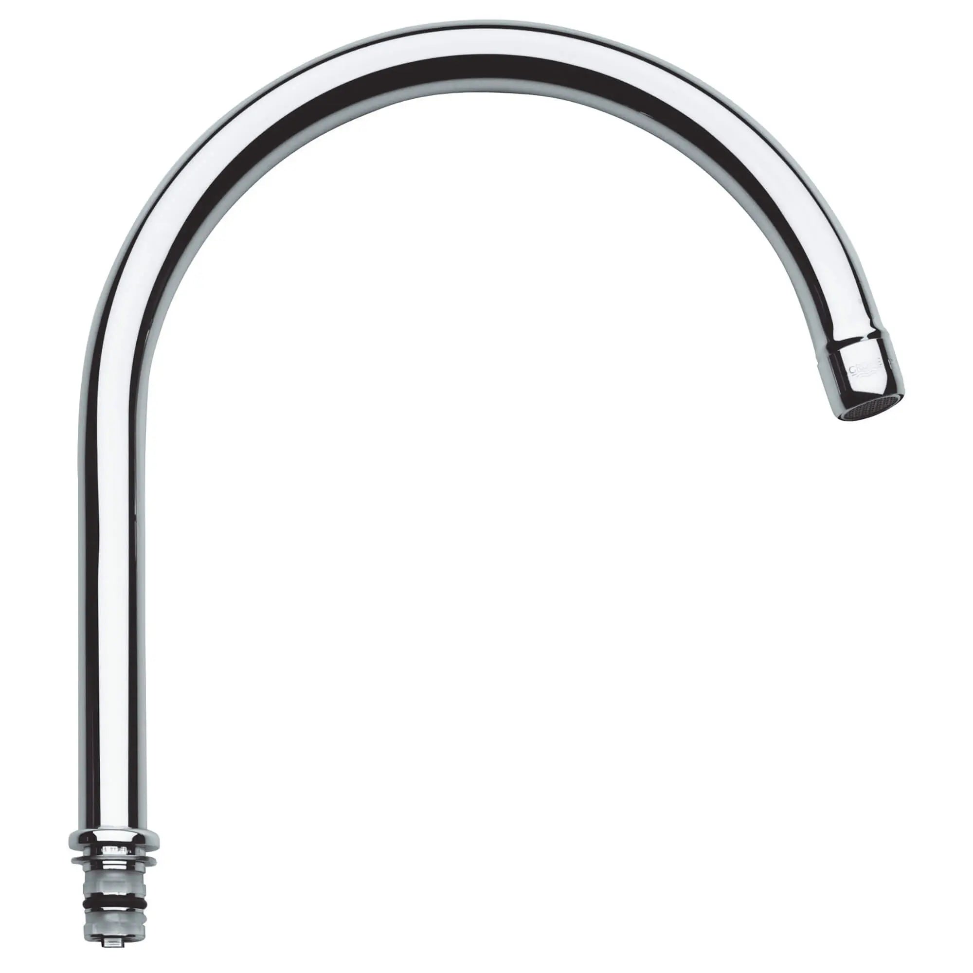 Bec pivotant pour 33 877 / 33 980 / 33 986  // CHROME STARLIGHT GROHE // 11948_13049000-tubular-spout-starlight-chrome_0_CDNwebp.webp