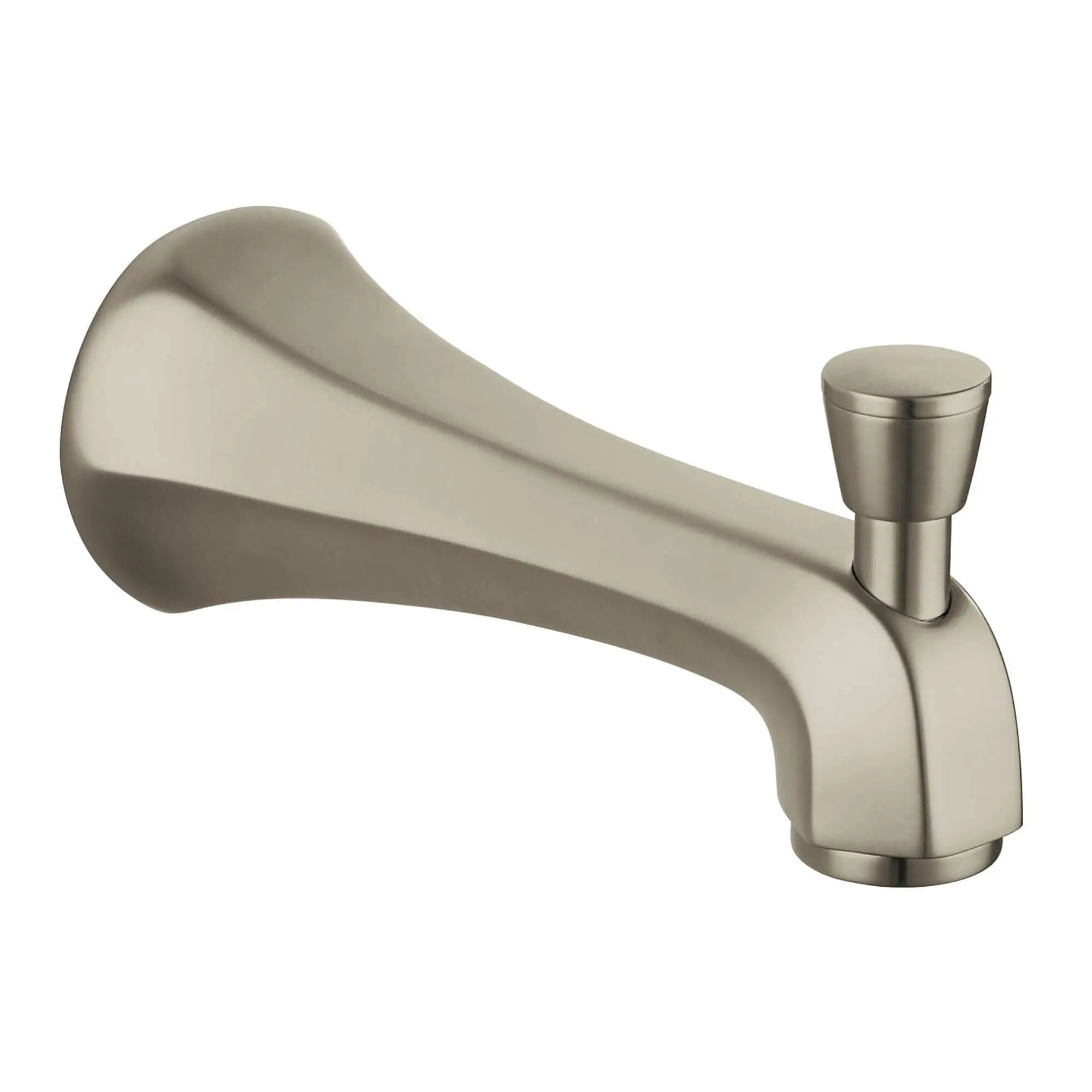 Bath spout with diverter 6" // NICKEL BROSSÉ INFINITYFINISH // 11967_13199EN0-Somerset-Tub_Spout_with_Diverter_0_CDNwebp.webp