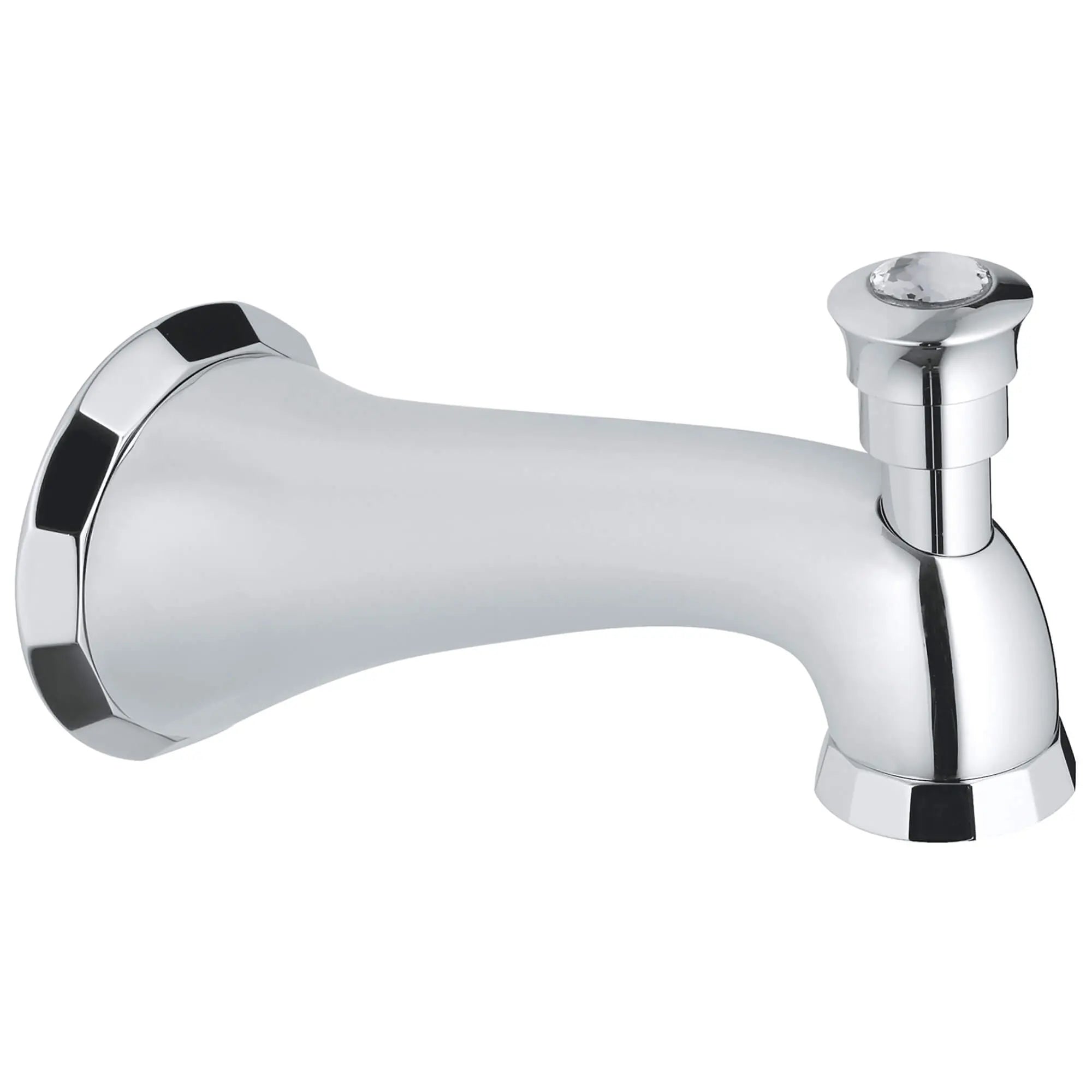 Bec de bain avec inverseur // GROHE STARLIGHT CHROME/SWAROVSKI® CRYSTAL // 11970_13194vp0-kensington-wall-mounted-spout-with-diverter-chrome-swarovski-crystal_0_CDNwebp.webp
