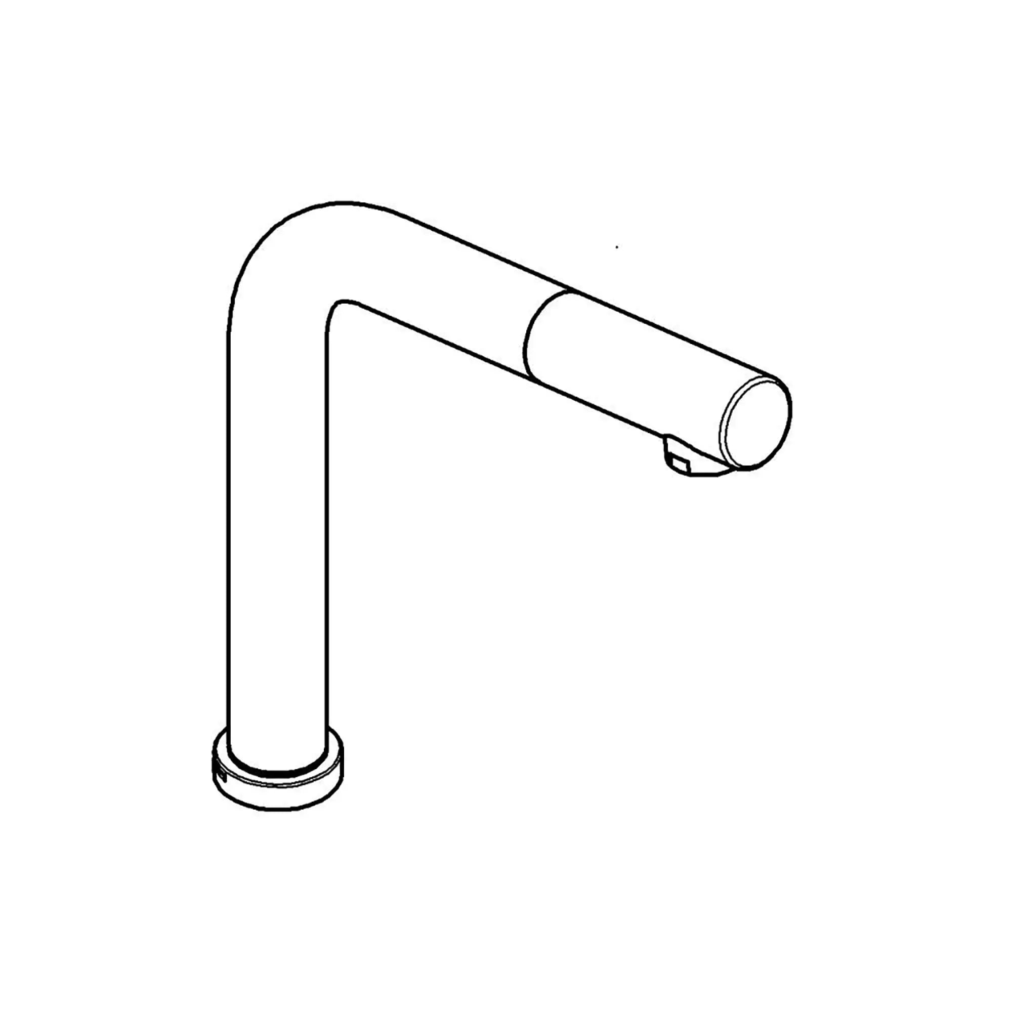 Bec // CHROME STARLIGHT GROHE // 11982_13229000-Spout_0_CDNwebp.webp