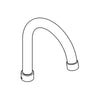 [13244EN0] Spout - Brushed Nickel InfinityFinish