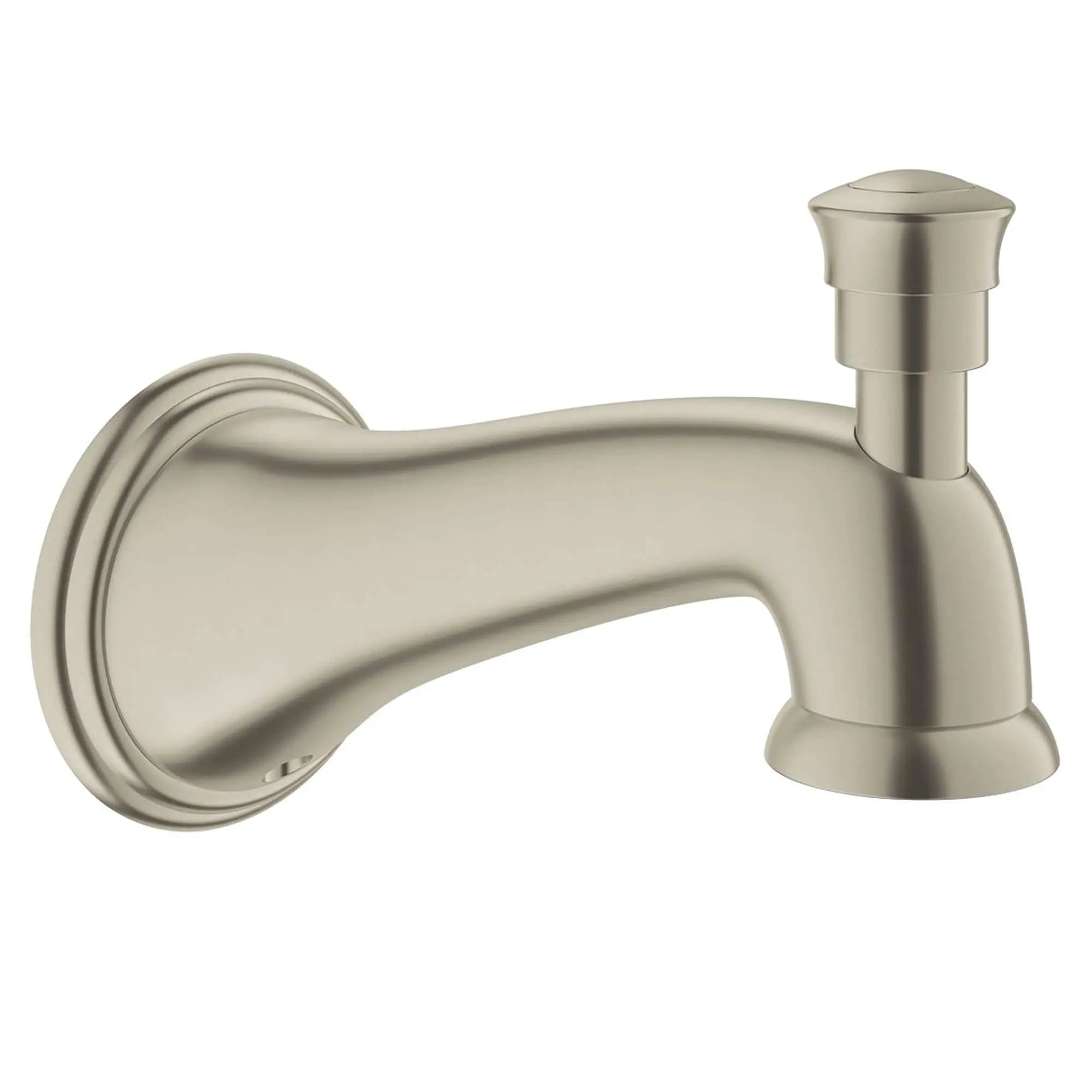 Parkfield Bec de bain avec inverseur de 6 1?8 po // NICKEL BROSSÉ INFINITYFINISH // 12026_13338EN0-Parkfield-Tub_Spout_0_CDNwebp.webp