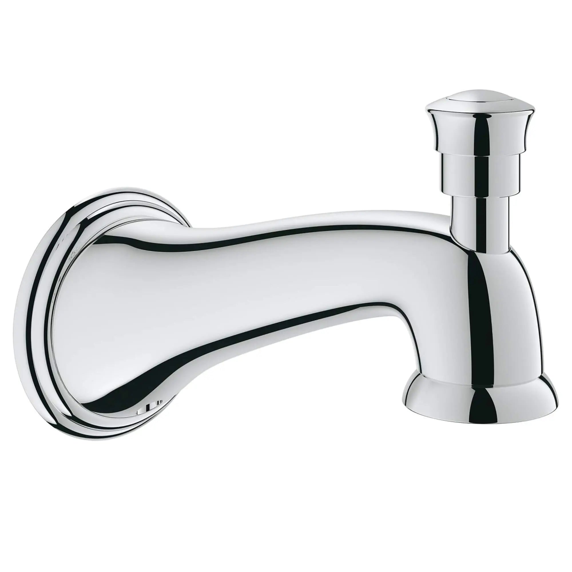 Parkfield Bec de bain avec inverseur de 6 1?8 po // CHROME STARLIGHT GROHE // 12029_13338000-Parkfield-Tub_Spout_0_CDNwebp.webp