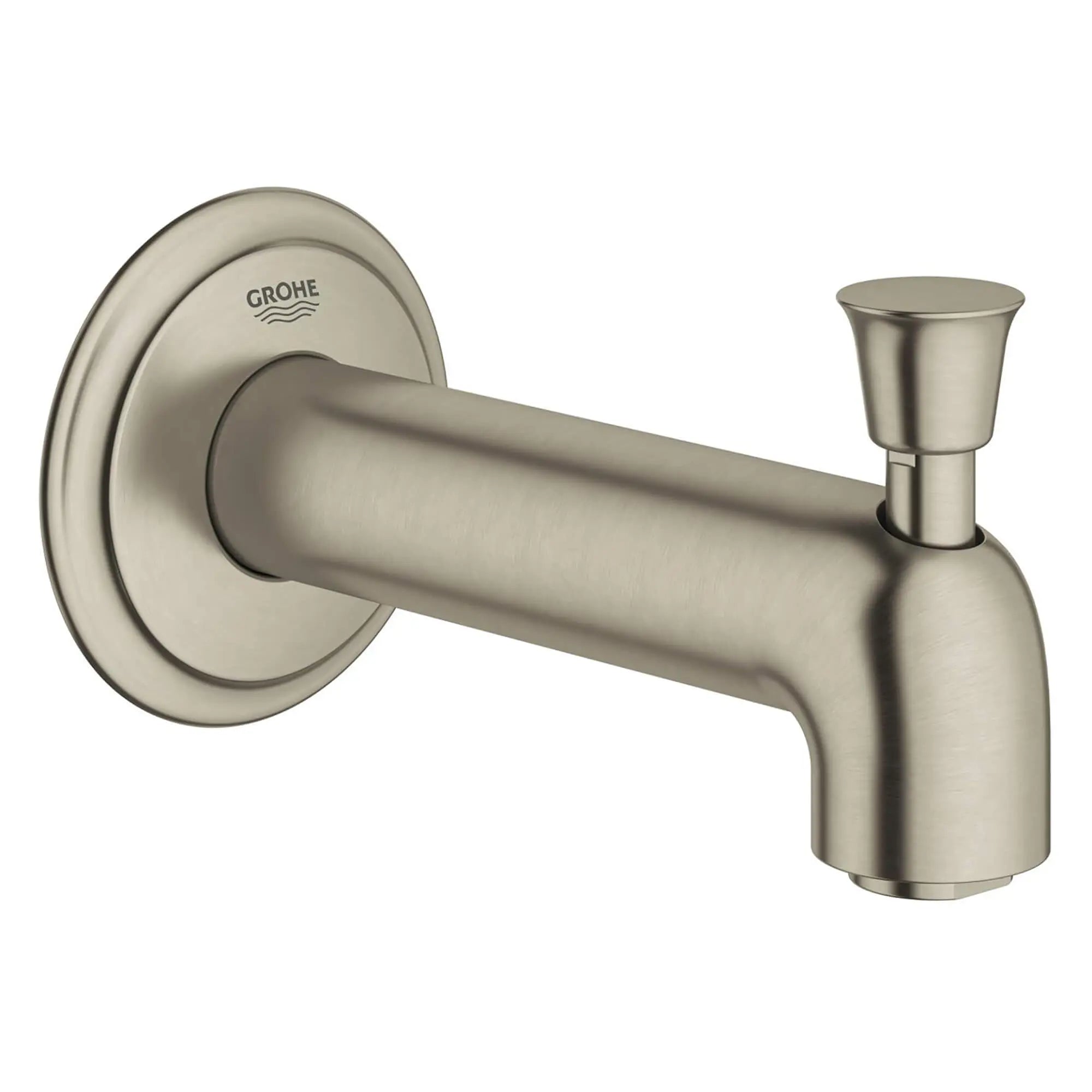 Fairborn Bec de bain avec inverseur // NICKEL BROSSÉ INFINITYFINISH // 12034_13344EN0-Fairborn-Diverter_Tub_Spout_0_CDNwebp.webp