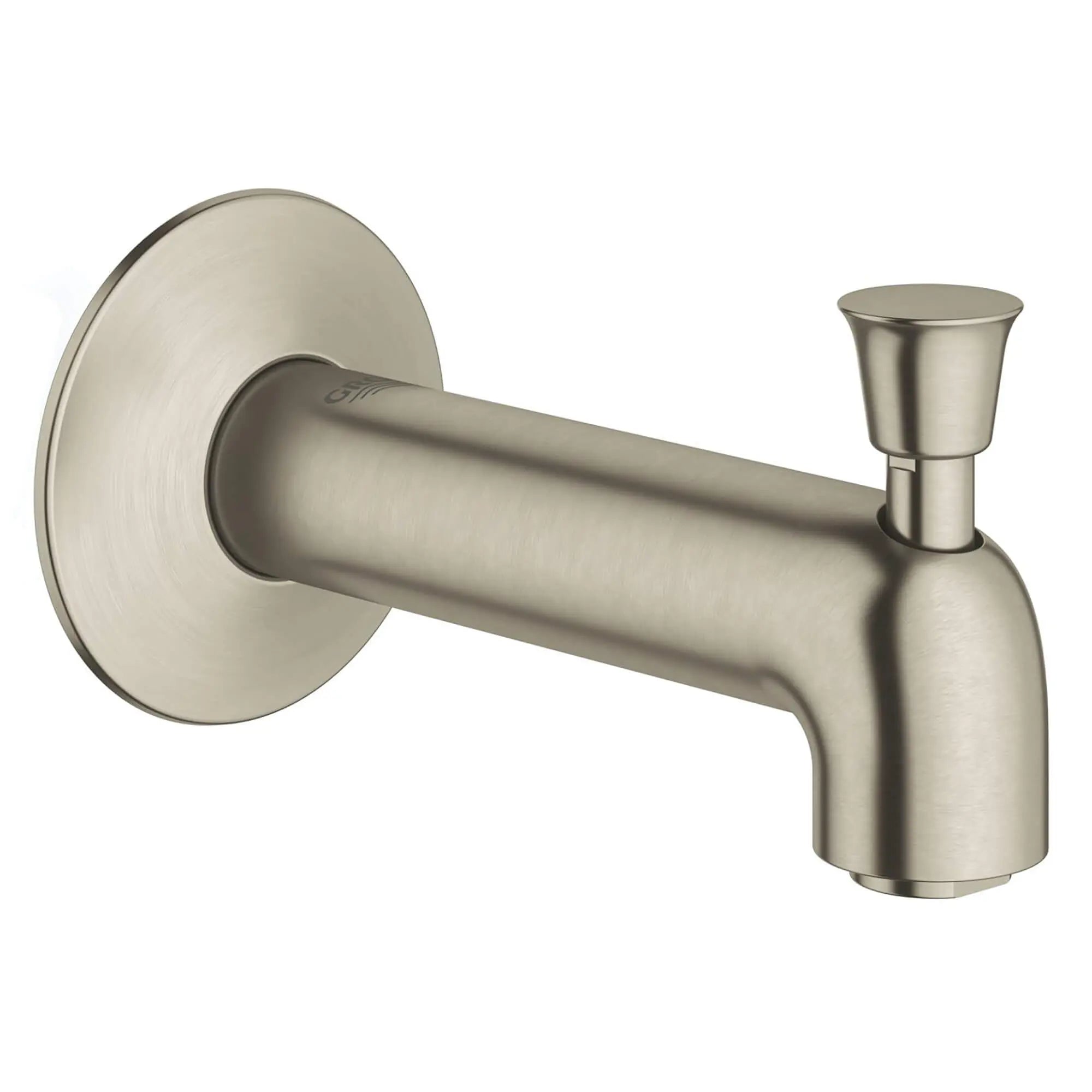 Agira Bec de bain avec inverseur de 5 9/16 po // NICKEL BROSSÉ INFINITYFINISH // 12044_13346EN0-Agira-Diverter_Tub_Spout_0_CDNwebp.webp