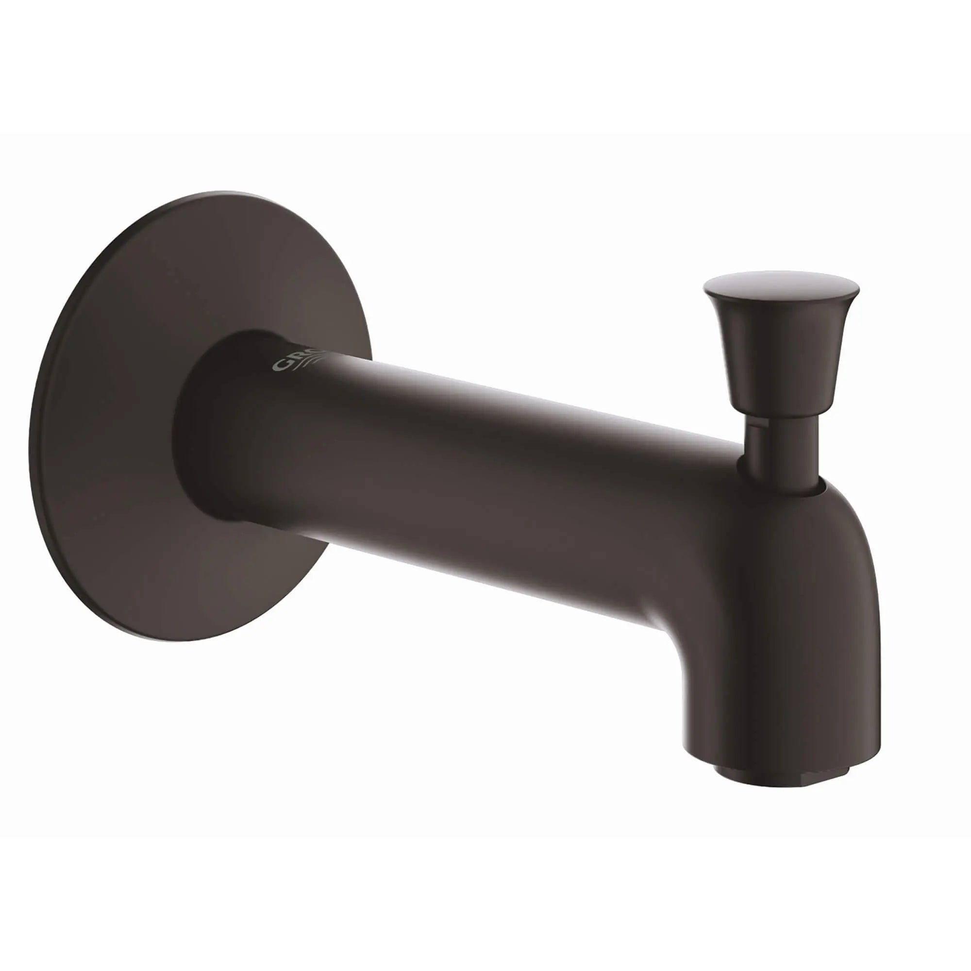 Agira Bec de bain avec inverseur de 5 9/16 po // ANTIQUE BRONZE // 12050_13346ZC0-Agira-Diverter_Tub_Spout_0_CDNwebp.webp