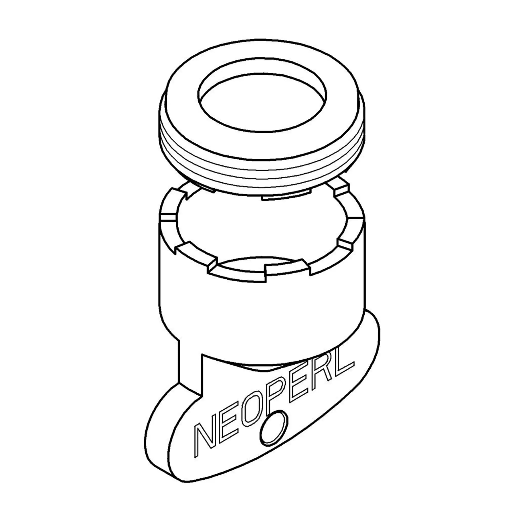 brise-jet // CHROME STARLIGHT GROHE // 12052_13350000-Flow_straightener_0_CDNwebp.webp