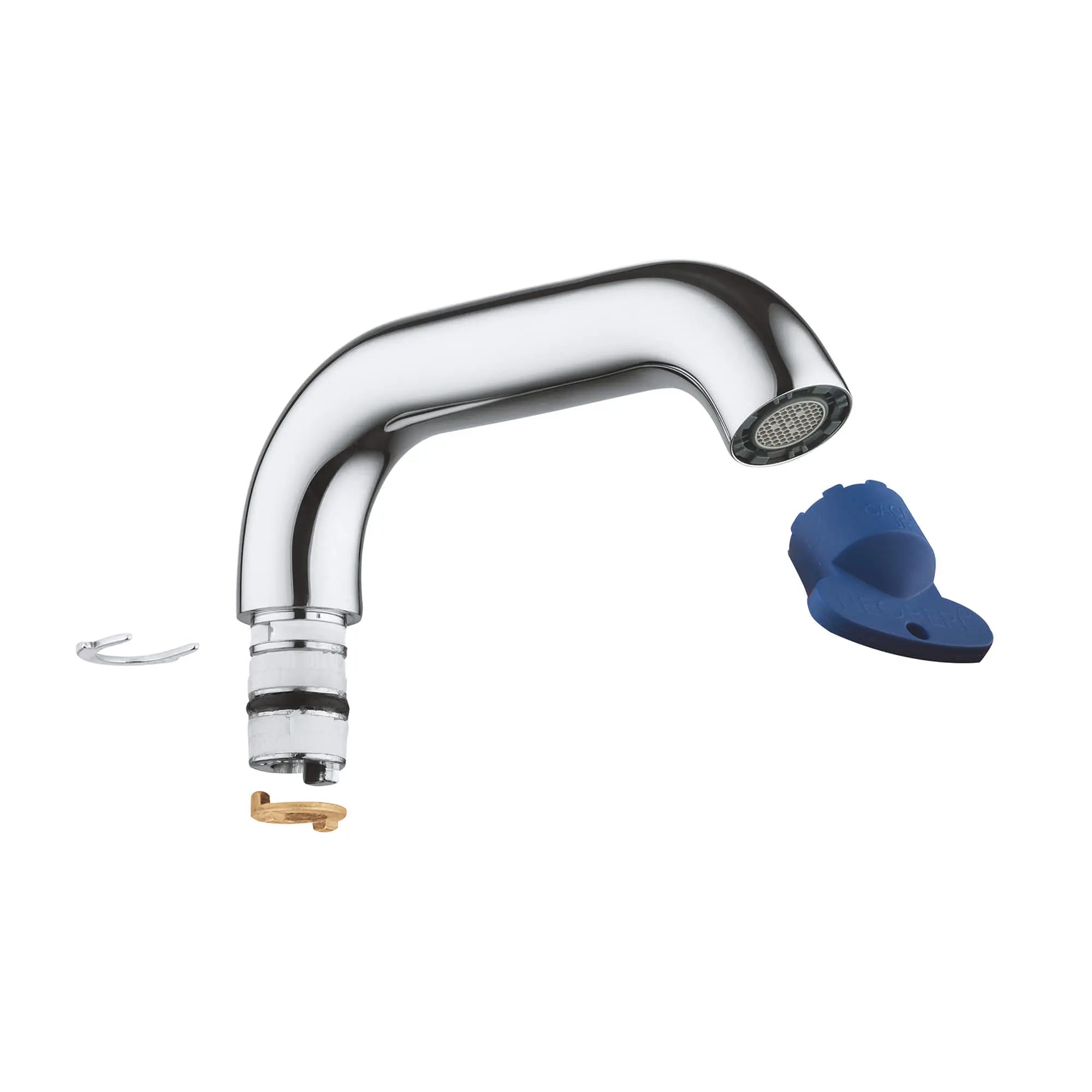 Bec tubulaire // CHROME STARLIGHT GROHE // 12067_13373000-tubular-spout-starlight-chrome_0_CDNwebp.webp