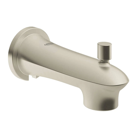 Bec de bain avec inverseur de 5 15?16 po - Nickel brossé InfinityFinish