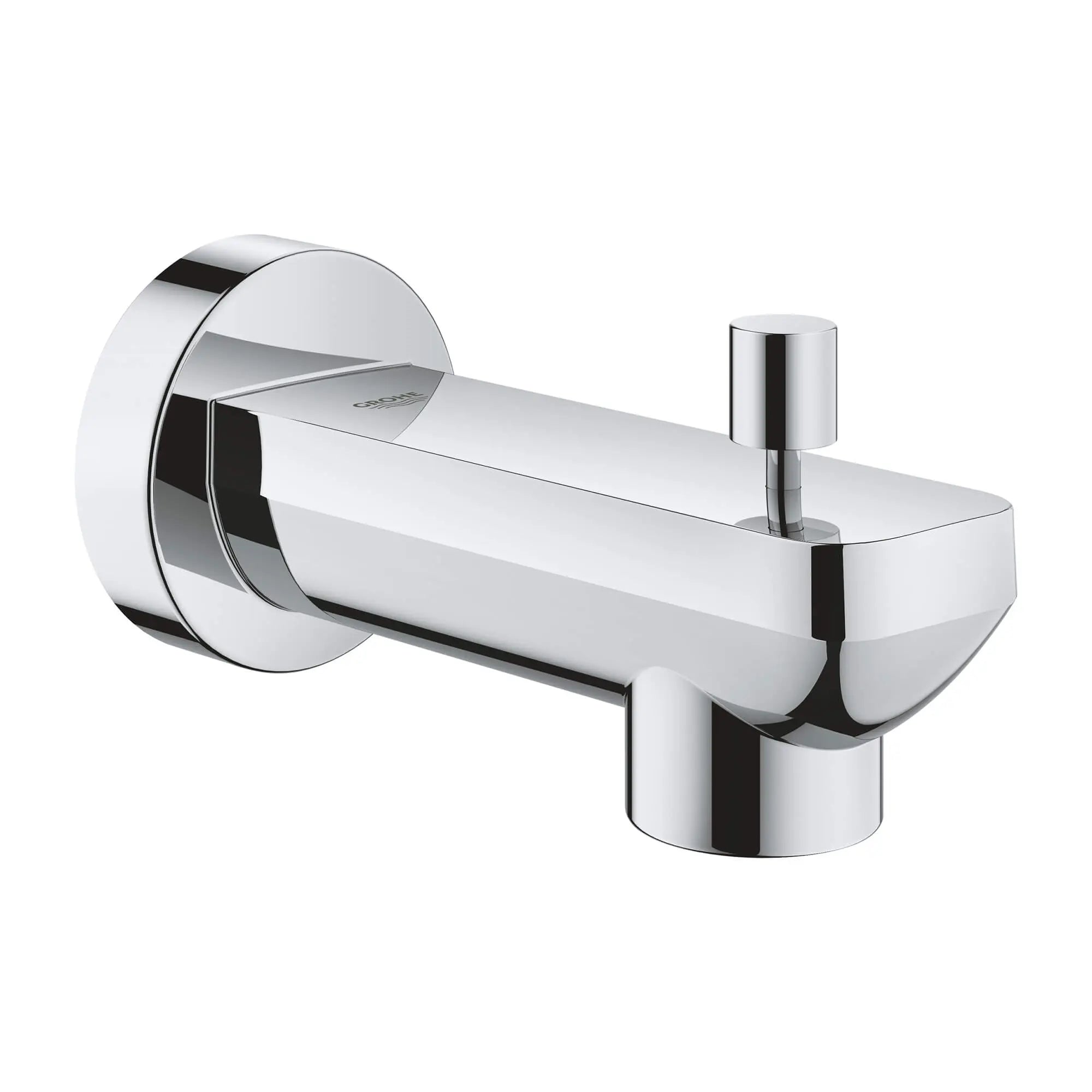 Bec de baignoire avec inverseur // CHROME STARLIGHT GROHE // 12077_13382001-lineare-diverter-tub-spout-starlight-chrome_0_CDNwebp.webp