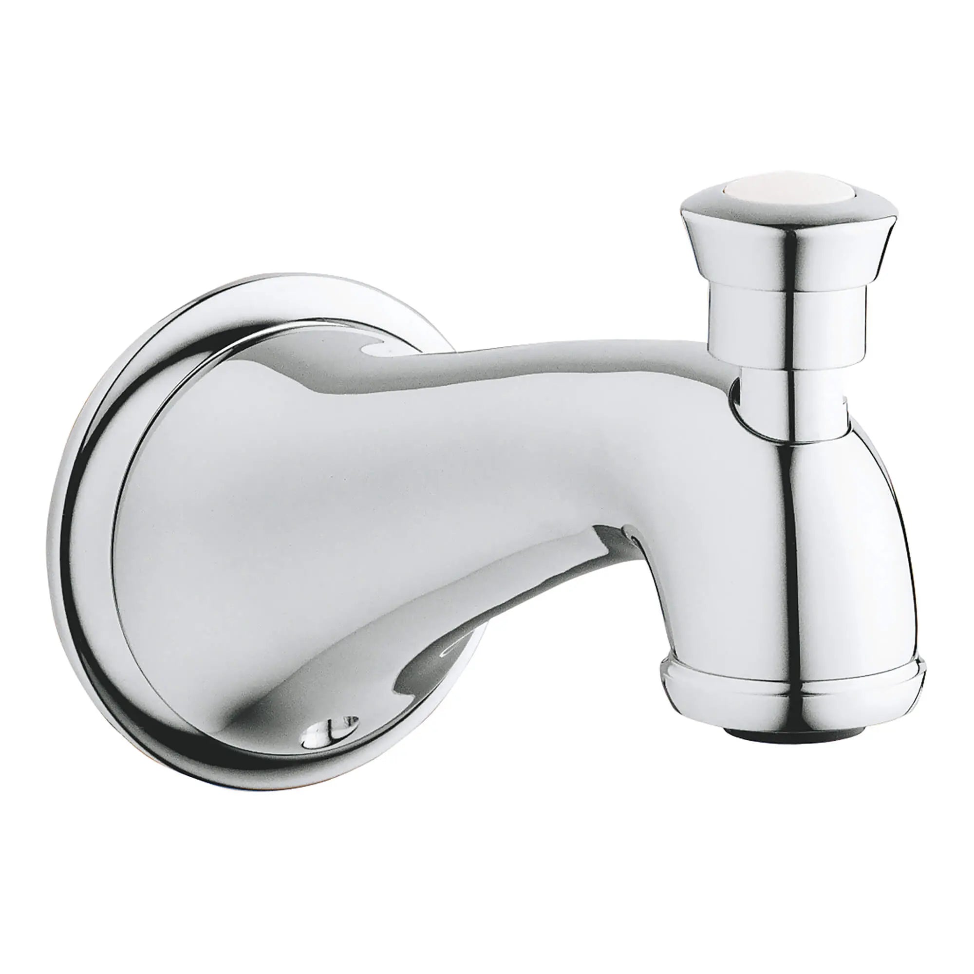 Seabury Bec de bain avec inverseur de 6 po // CHROME STARLIGHT GROHE // 12098_13603000-seabury-tub-spout-with-diverter-starlight-chrome_0_CDNwebp.webp