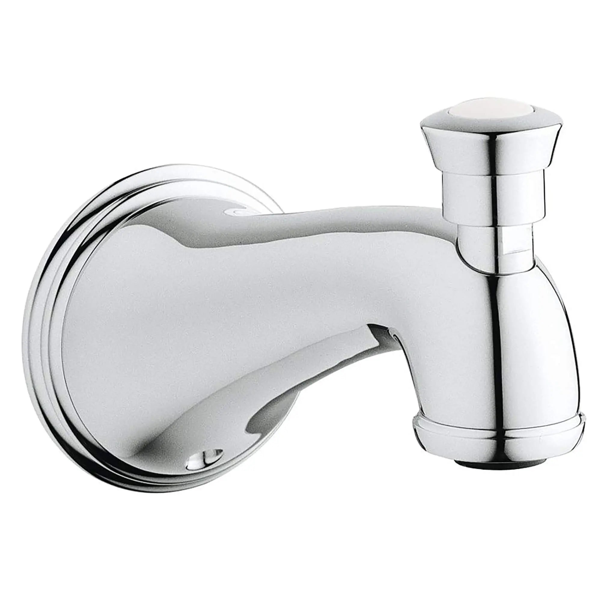 Geneva Bec de bain avec inverseur de 6 po // CHROME STARLIGHT GROHE // 12104_13610000-Geneva-Tub_Spout_with_Diverter_0_CDNwebp.webp