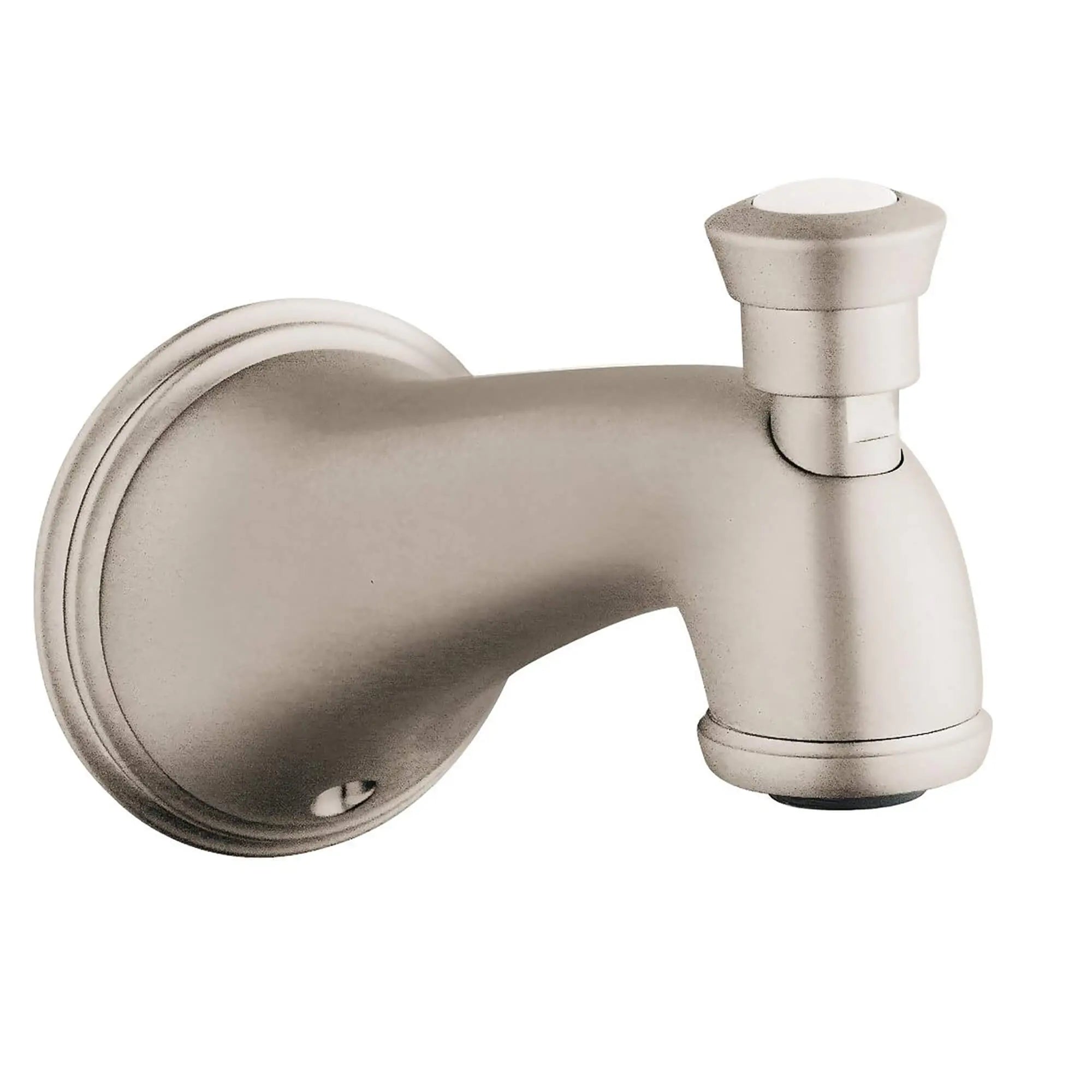 Geneva Bec de bain avec inverseur de 6 po // NICKEL BROSSÉ INFINITYFINISH // 12105_13610EN0-Geneva-Tub_Spout_with_Diverter_0_CDNwebp.webp