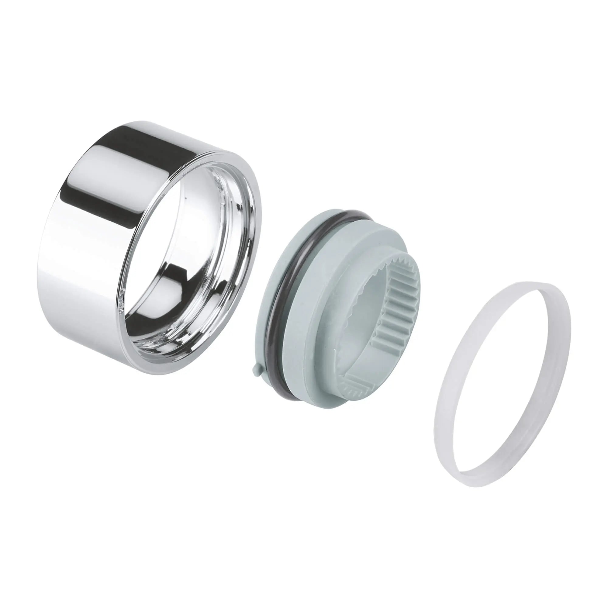 Bague de butée Aquadimmer en option pour deux sorties partagées // CHROME STARLIGHT GROHE // 12184_14060000-aquadimmer-stop-ring-for-shared-function-starlight-chrome_0_CDNwebp.webp