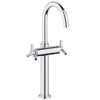 [18026000] Tri-Spoke Handles (Pair) - GROHE StarLight Chrome