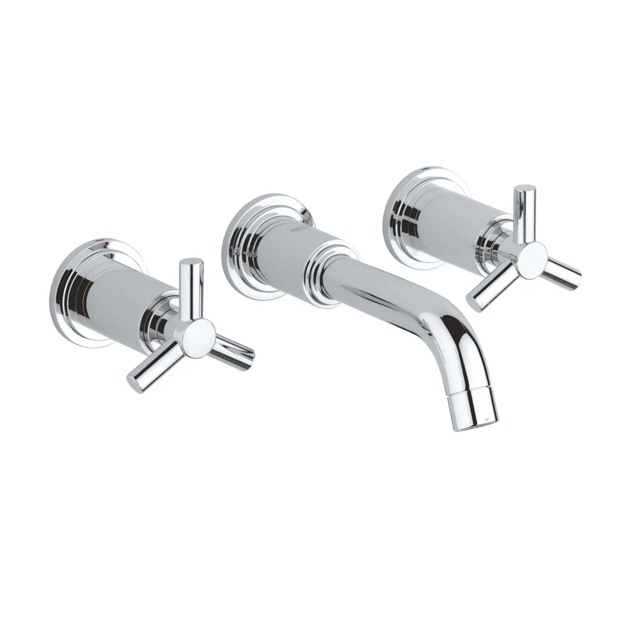 Manettes en croix (la paire) // CHROME STARLIGHT GROHE // 12252_18026000-atrio-trio-spoke-handles-starlight-chrome-8_0_CDNwebp.webp