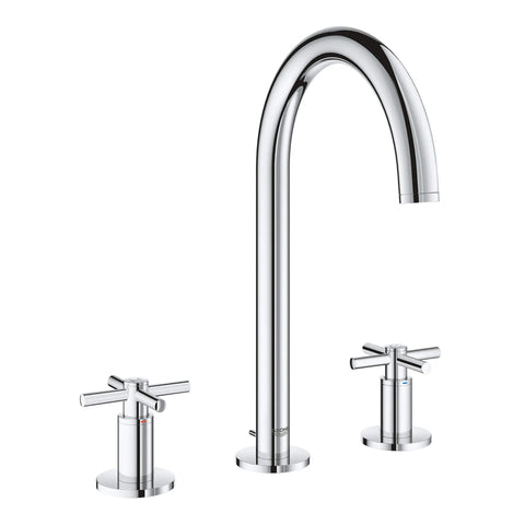 Manettes en croix (la paire) - Chrome StarLight GROHE