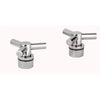 [18026BE0] Tri-Spoke Handles (Pair) - GROHE StarLight Chrome