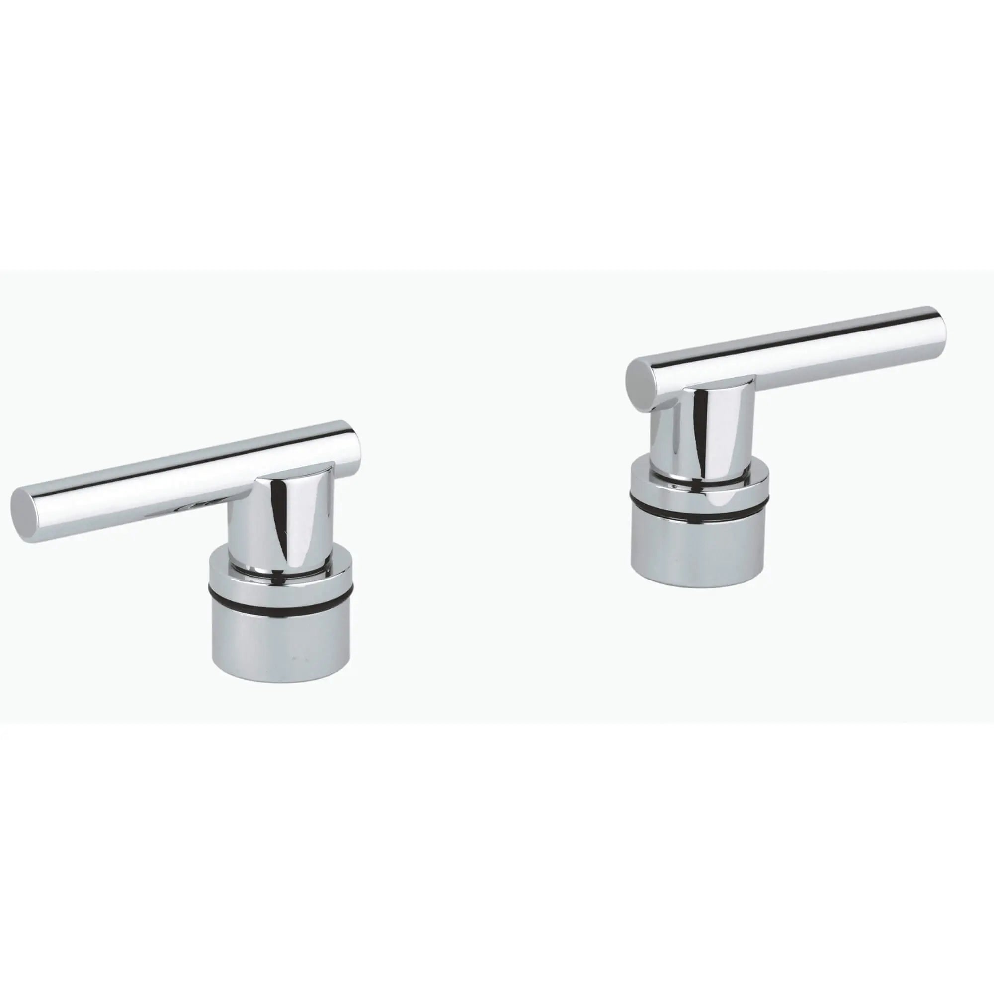 Manettes-leviers (la paire) // CHROME STARLIGHT GROHE // 12278_18027000-atrio-handle-starlight-chrome-2_0_CDNwebp.webp