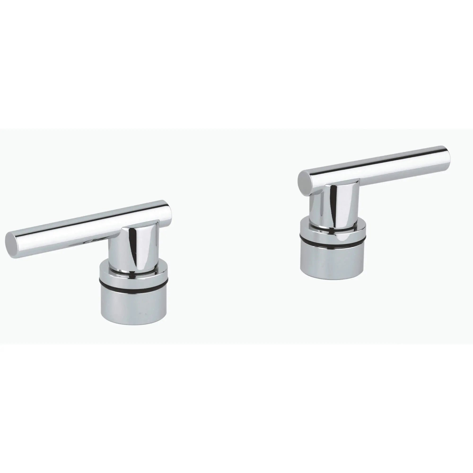 Manettes-leviers (la paire) // CHROME STARLIGHT GROHE // 12318_18034000-atrio-handle-starlight-chrome_0_CDNwebp.webp
