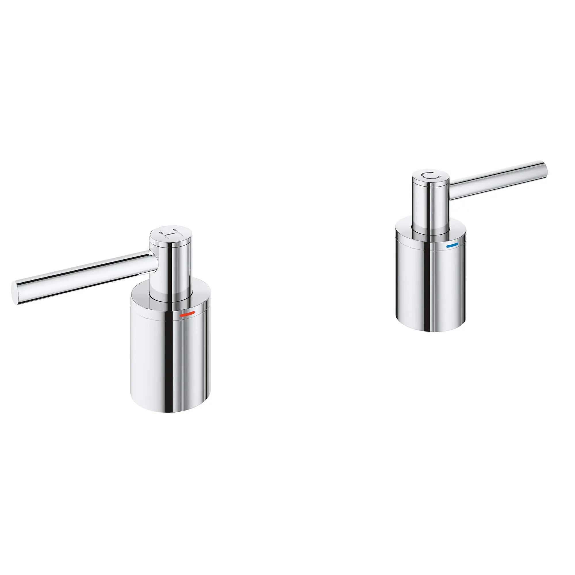 Manettes-leviers (la paire) // CHROME STARLIGHT GROHE // 12319_18034003-atrio-lever-handle-bath-starlight-chrome-2_0_CDNwebp.webp