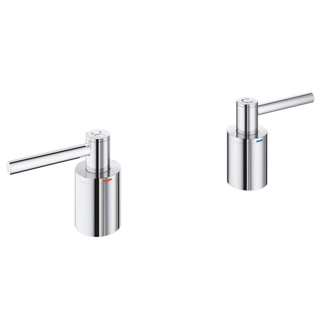 Manettes-leviers (la paire) - Chrome StarLight GROHE