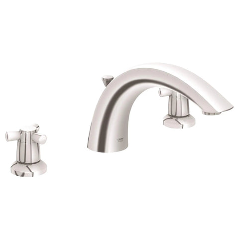 Manettes en croix (la paire) - Nickel brossé InfinityFinish