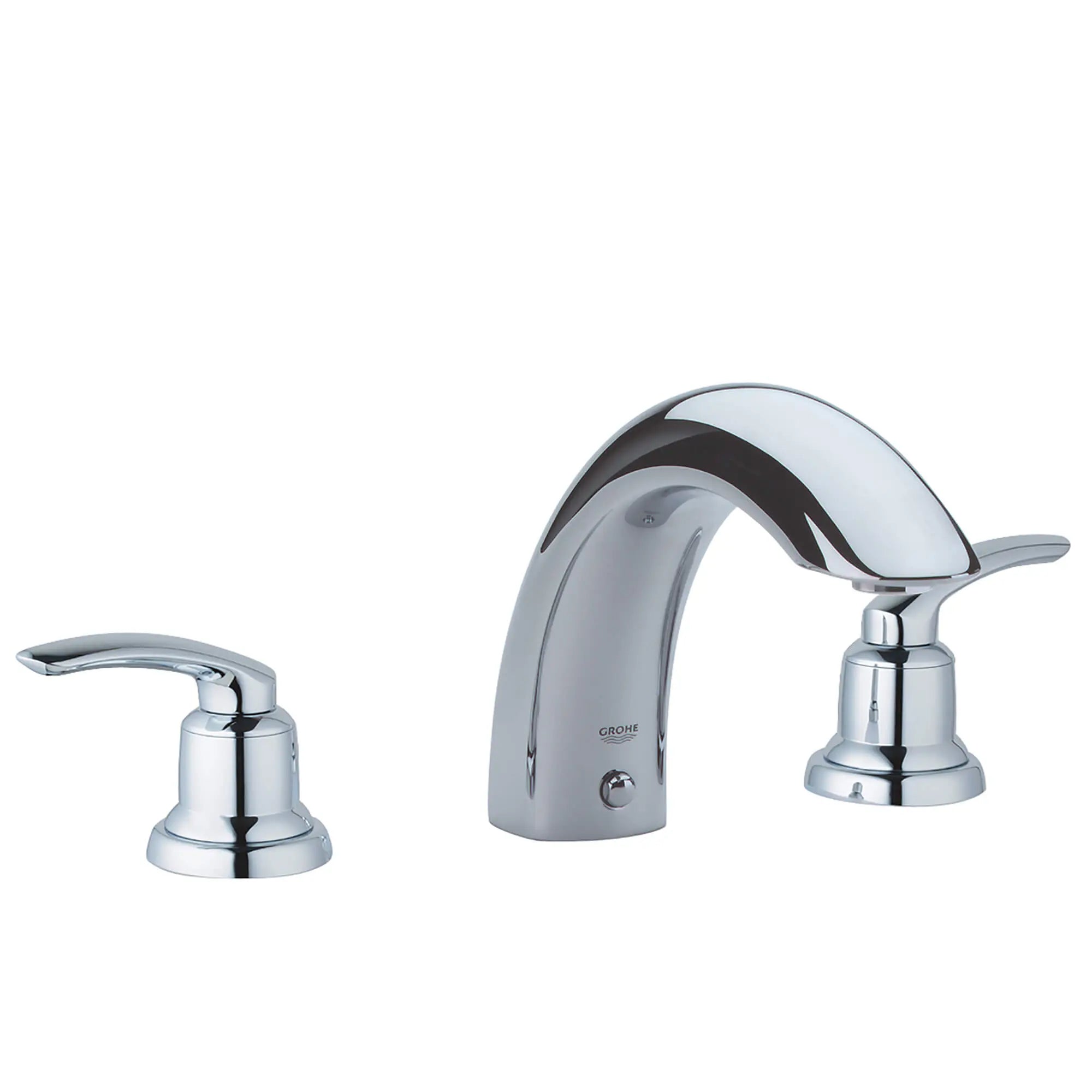 Talia Poignée Levier // CHROME STARLIGHT GROHE // 12345_18085000-talia-talia-metal-handle-pair-starlight-chrome-3_0_CDNwebp.webp