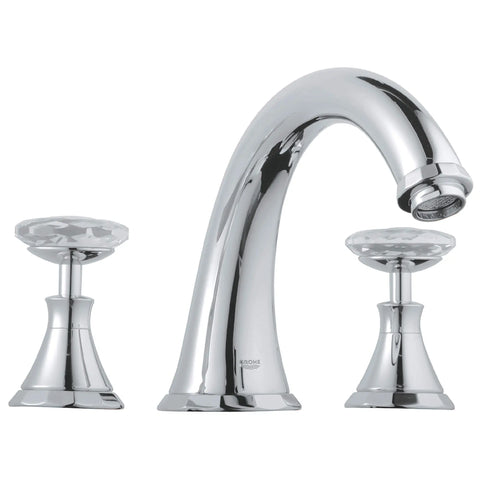 Kensington Manettes en cristal Swarovski (la paire) - GROHE StarLight Chrome/Swarovski® Crystal