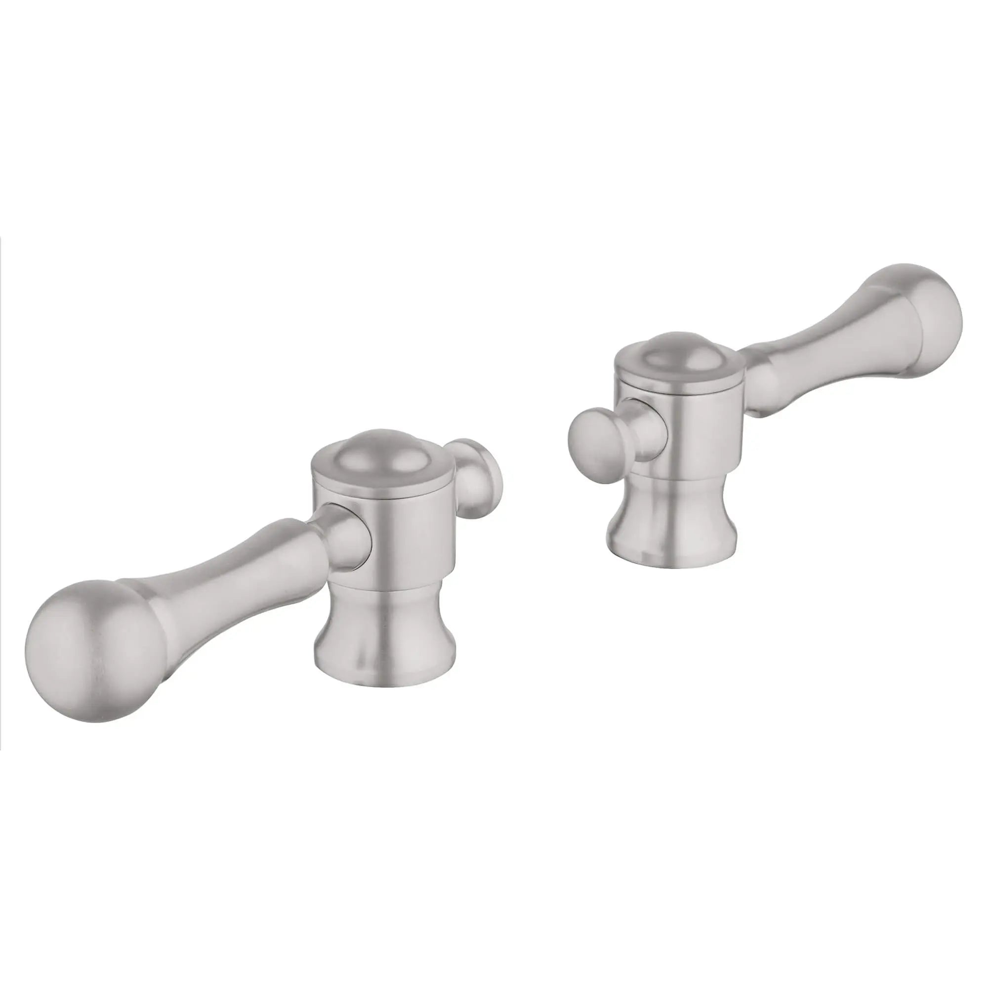 Manettes-leviers (la paire) // SUPERACIER INFINITYFINISH // 12382_18244dc0-bridgeford-lever-handle-supersteel-infinityfinish_0_CDNwebp.webp
