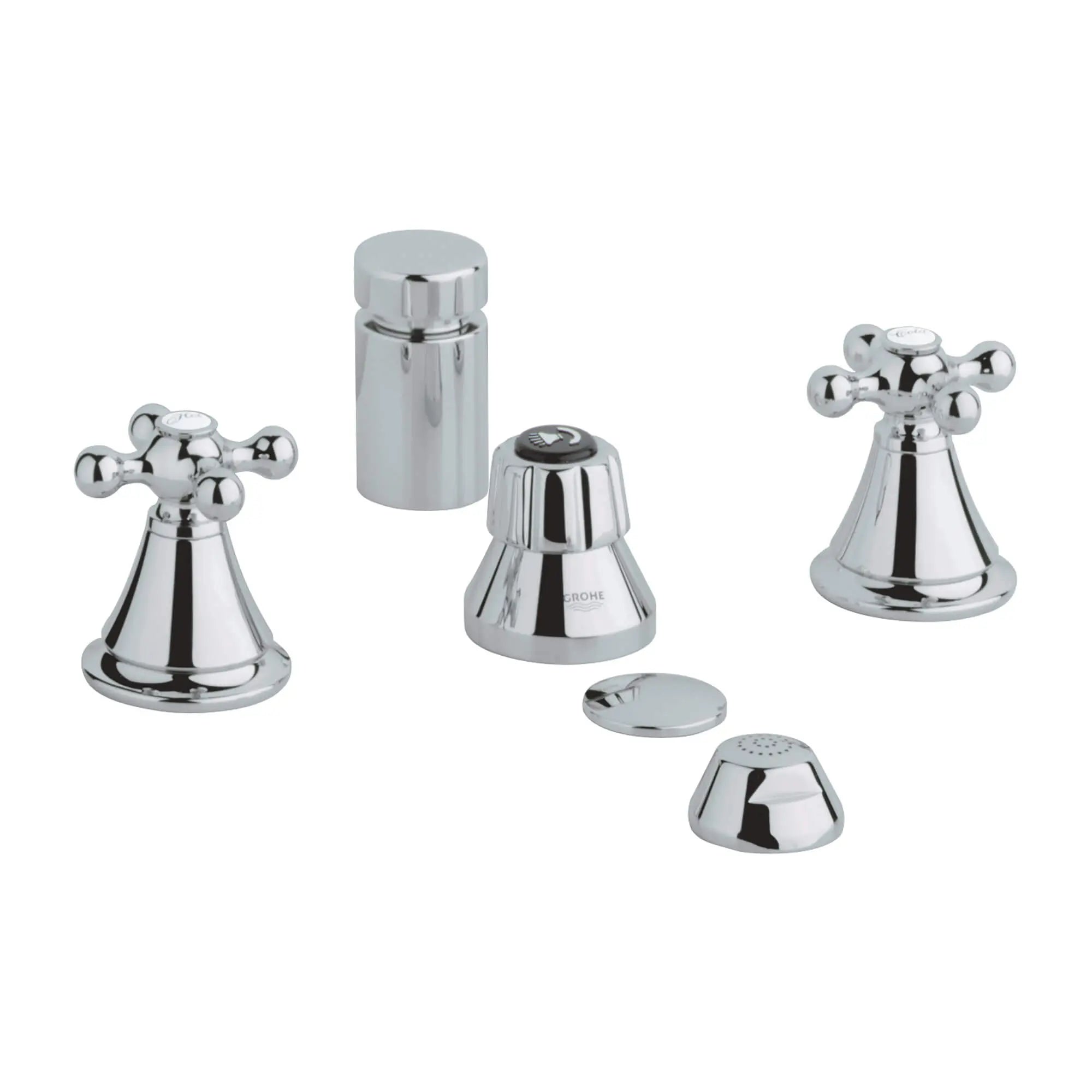 Seabury Manette en croix (la paire) // CHROME STARLIGHT GROHE // 12387_18731000-seabury-cross-handle-starlight-chrome-2_0_CDNwebp.webp