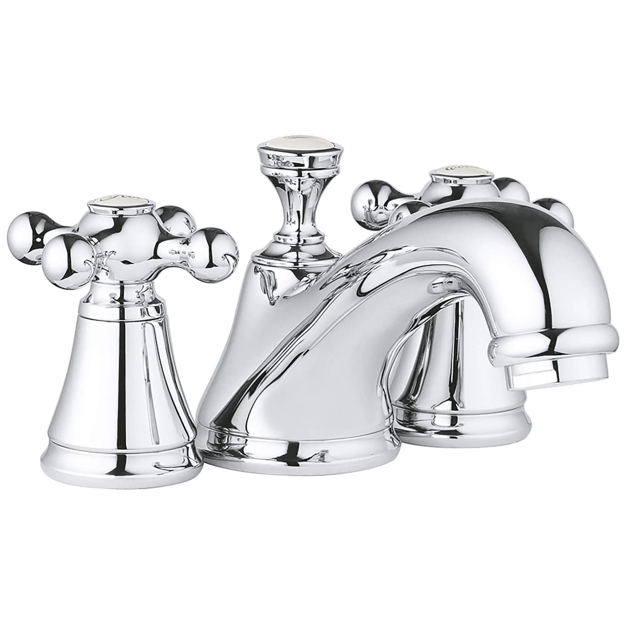Seabury Manette en croix (la paire) // CHROME STARLIGHT GROHE // 12391_18731000-seabury-cross-handle-starlight-chrome-6_0_CDNwebp.webp