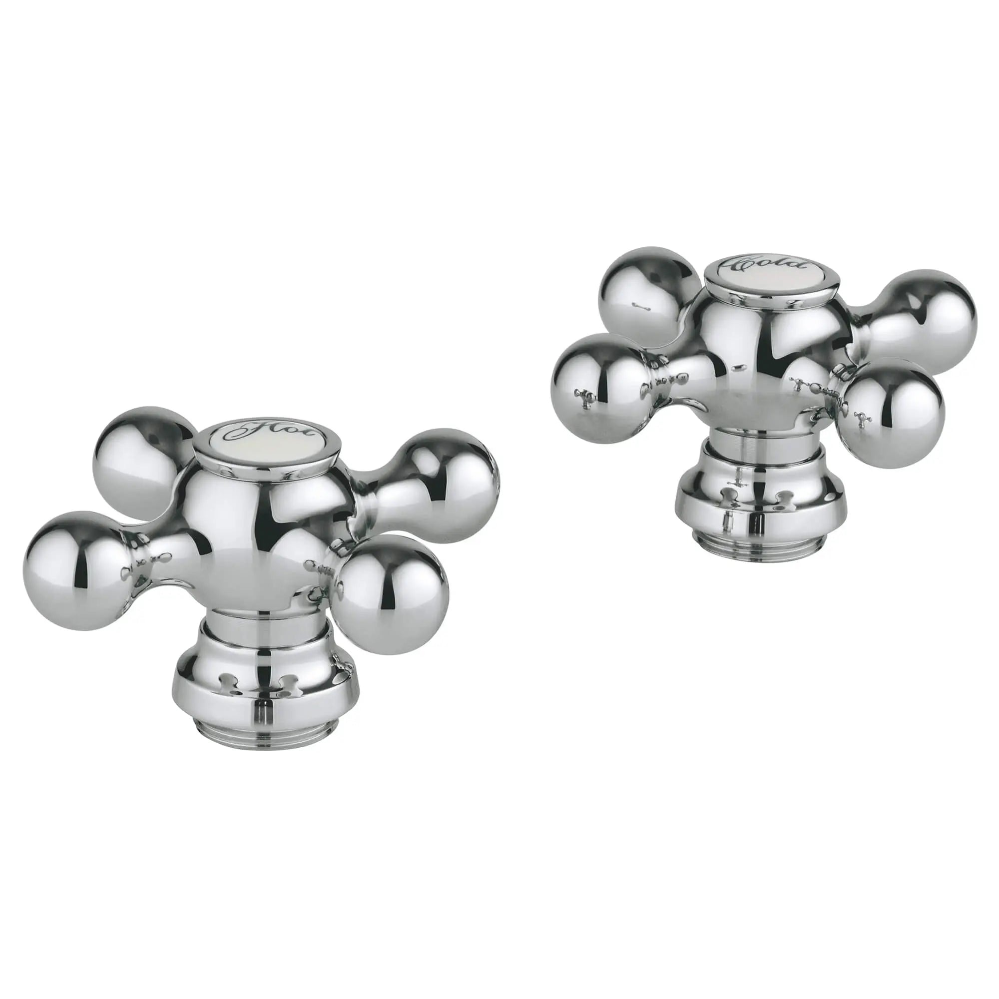 Seabury Manette en croix (la paire) // CHROME STARLIGHT GROHE // 12392_18731000-seabury-cross-handle-starlight-chrome_0_CDNwebp.webp
