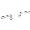 [18732000] Lever Handles (Pair) - GROHE StarLight Chrome