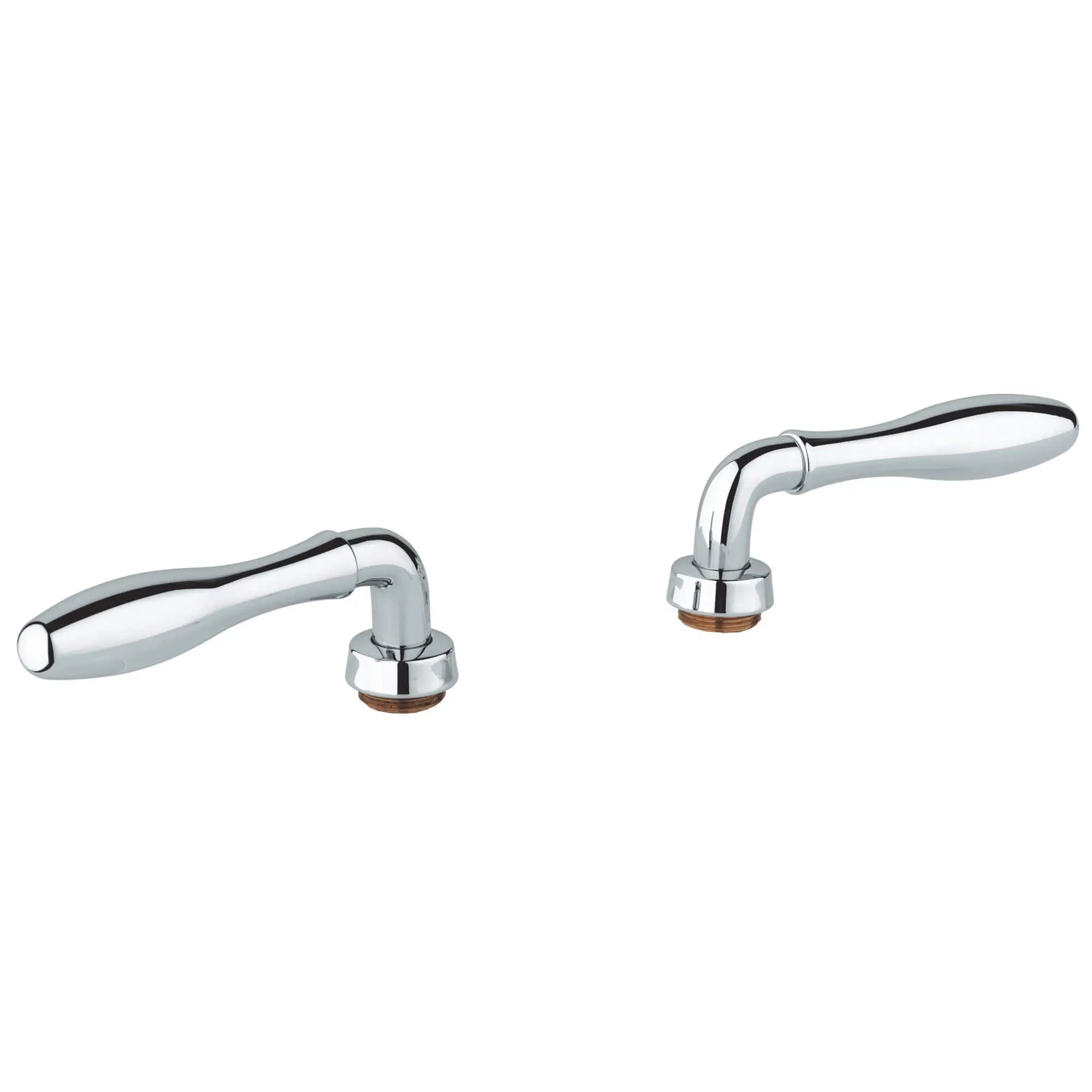 Manette-leviers (la paire) // CHROME STARLIGHT GROHE // 12408_18732000-seabury-lever-handle-starlight-chrome_0_CDNwebp.webp