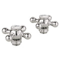 [18733BE0] Cross Handles (Pair) - GROHE StarLight Chrome