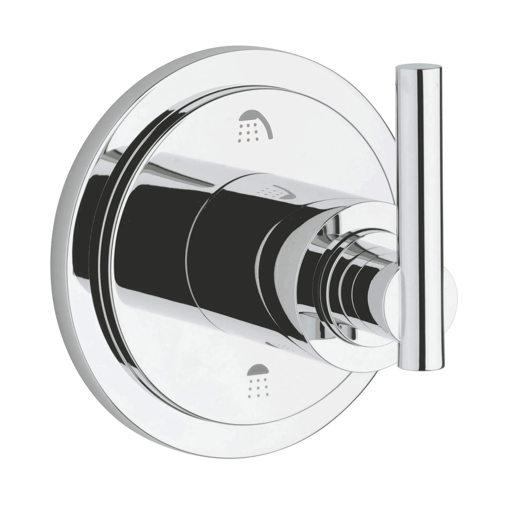 Garniture d’inverseur à 2 voies // CHROME STARLIGHT GROHE // 12466_19166000-atrio-2-way-diverter-starlight-chrome_0_CDNwebp.webp