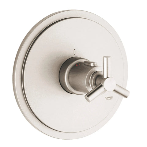Garniture de valve thermostatique - Nickel brossé InfinityFinish