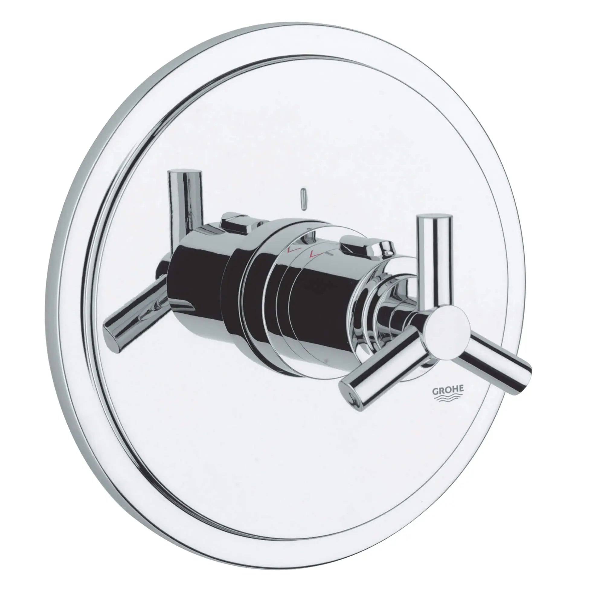 Garniture de valve thermostatique // CHROME STARLIGHT GROHE // 12473_19169000-atrio-thermostat-trim-starlight-chrome_0_CDNwebp.webp