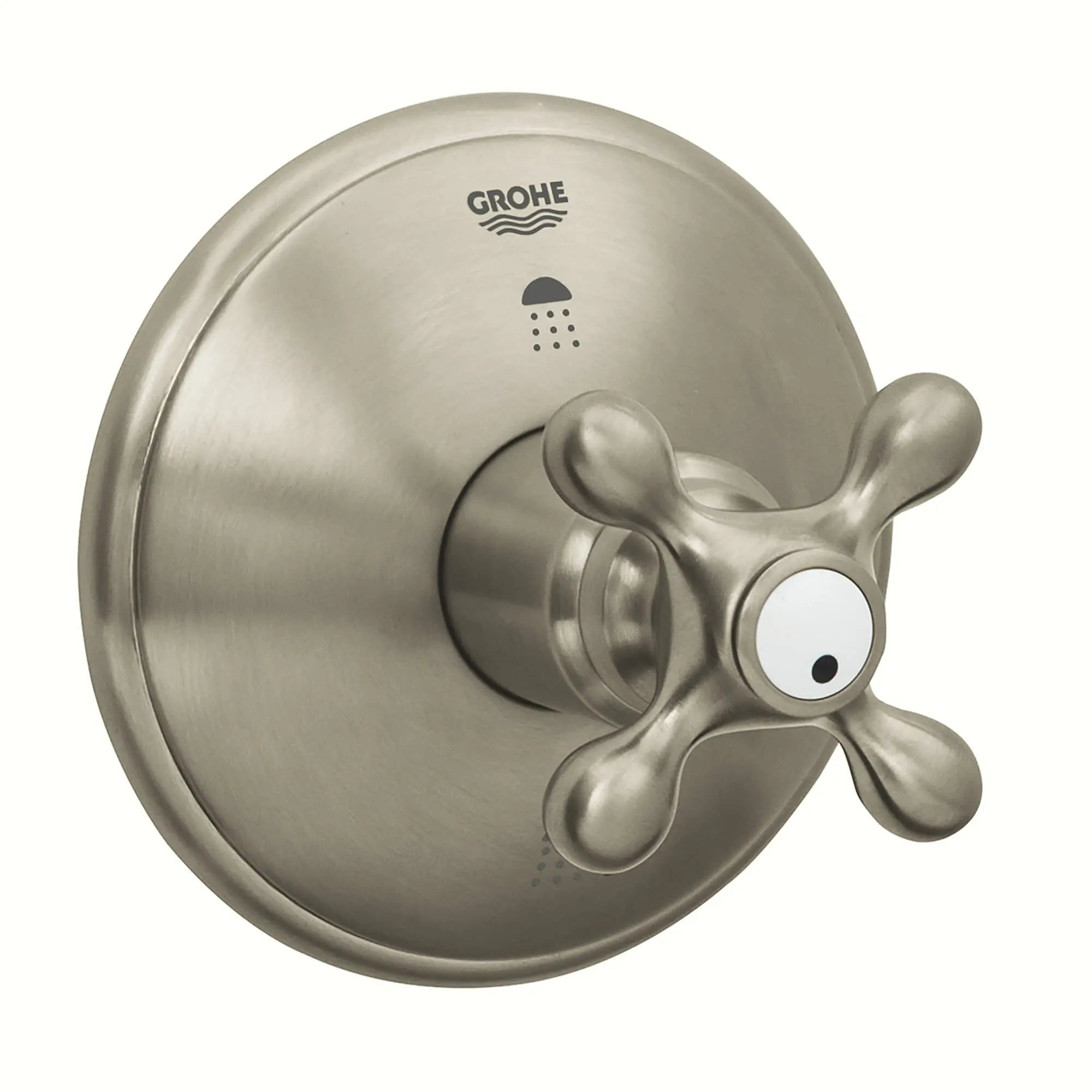 Seabury Garniture d’inverseur à 2 voies (pomme de douche / douchette) // NICKEL BROSSÉ INFINITYFINISH // 12548_19222en0-seabury-2-way-diverter-brushed-nickel-infinityfinish_0_CDNwebp.webp