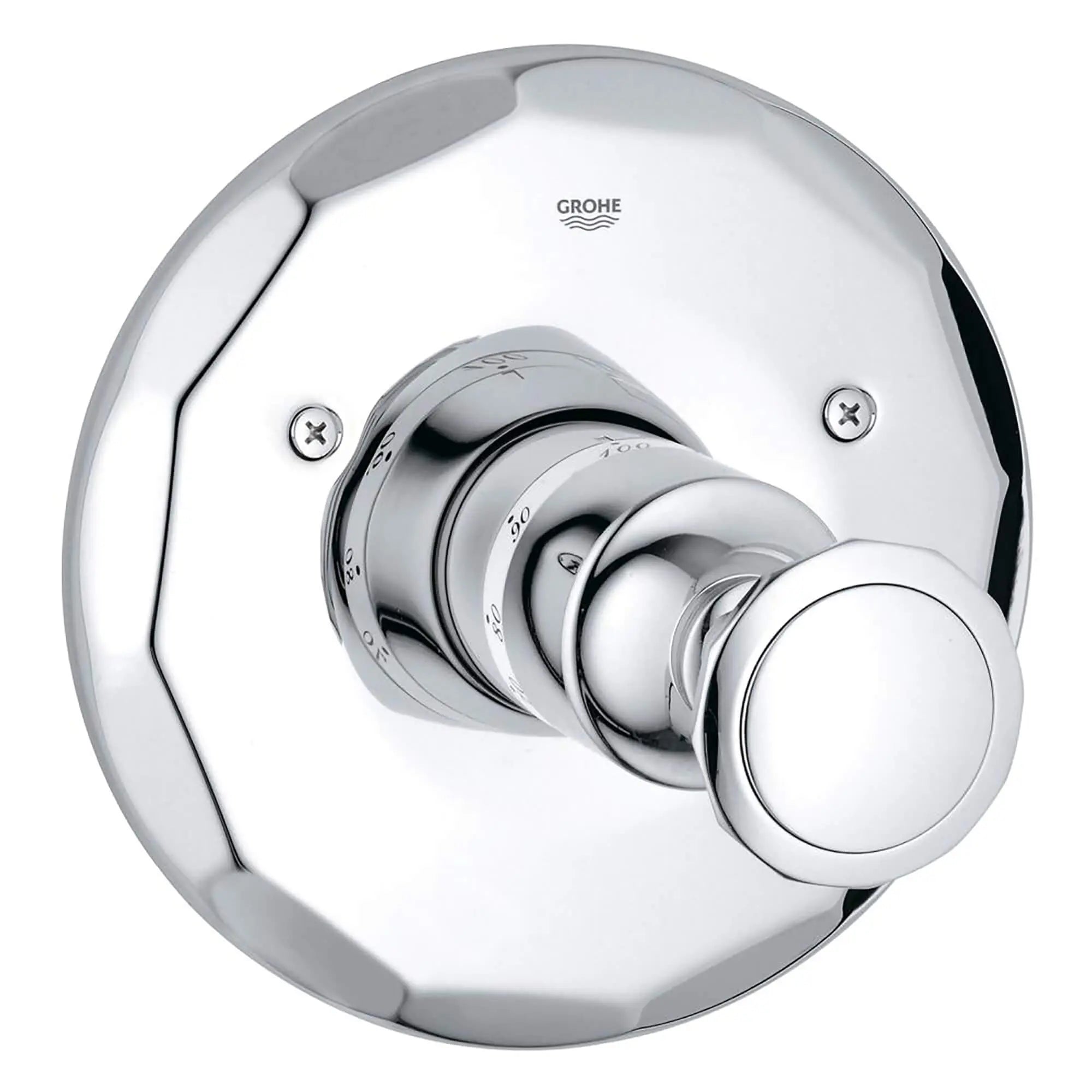 Kensington Garniture de valve thermostatique // CHROME STARLIGHT GROHE // 12568_19265000-Kensington-Thermostat_Trim_0_CDNwebp.webp