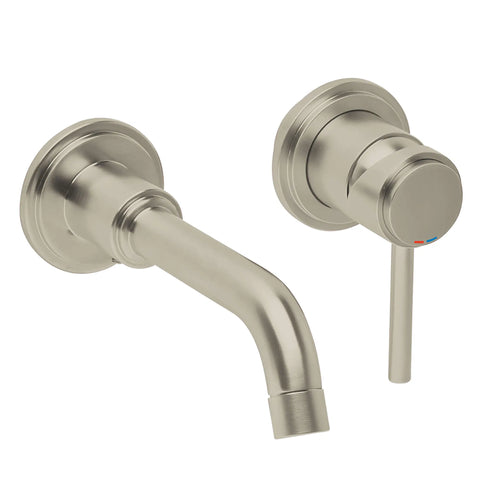 Mitigeur monocommande 2 trous lavaboTaille S - Nickel brossé InfinityFinish