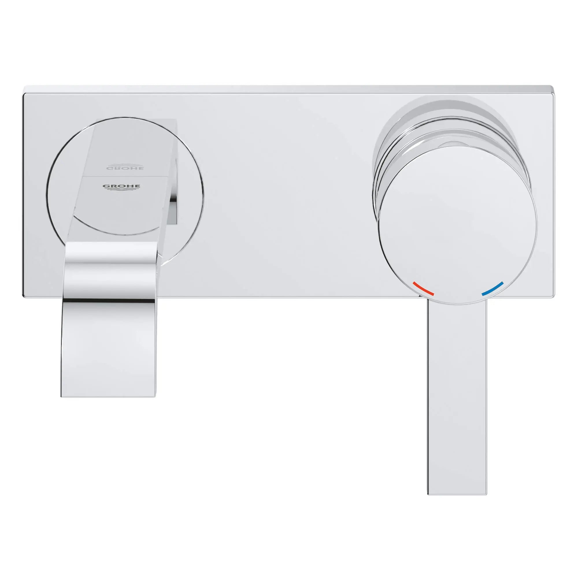 Mitigeur monocommande 2 trous lavaboTaille S // CHROME STARLIGHT GROHE // 12598_19300000-allure-two-hole-wall-mount-bathroom-faucet-s-size-starlight-chrome-2_0_CDNwebp.webp